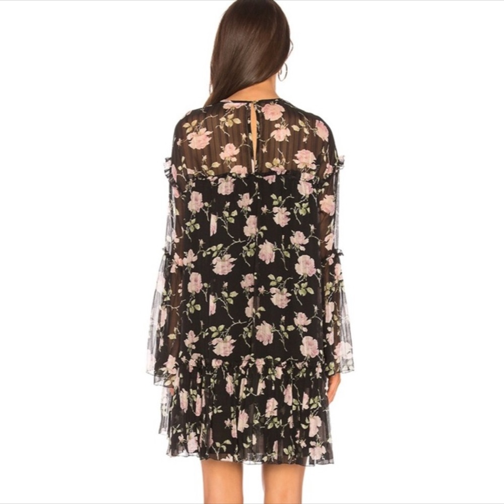 Ulla Johnson Dahlia Floral Mini Dress Sz S/4 - Picture 3 of 6